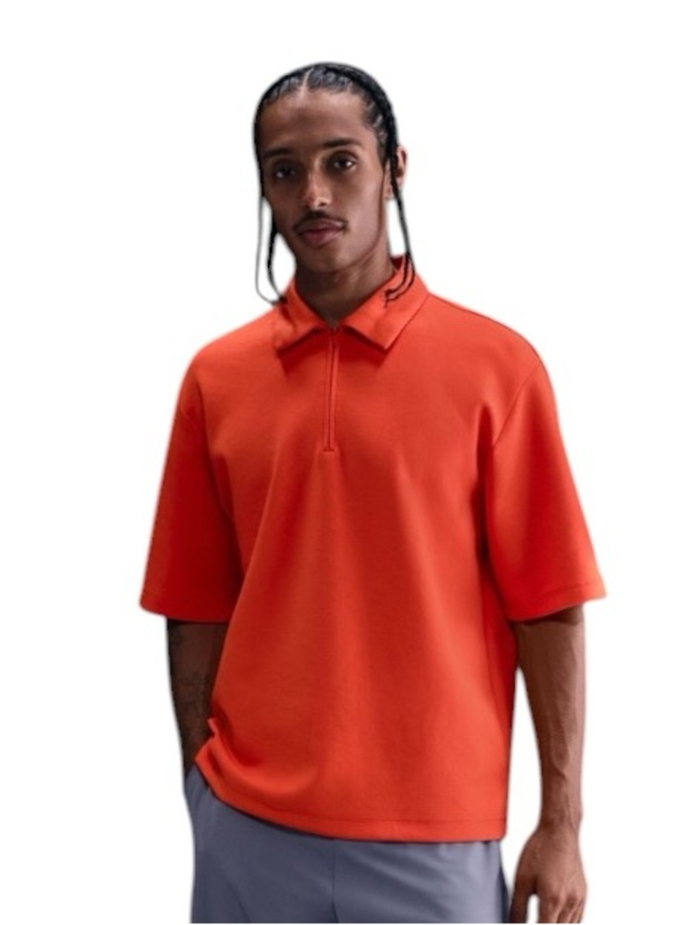 Nike Men’s Dri-FIT 24.7 ImpossiblySoft Polo NWT Picante Red Large